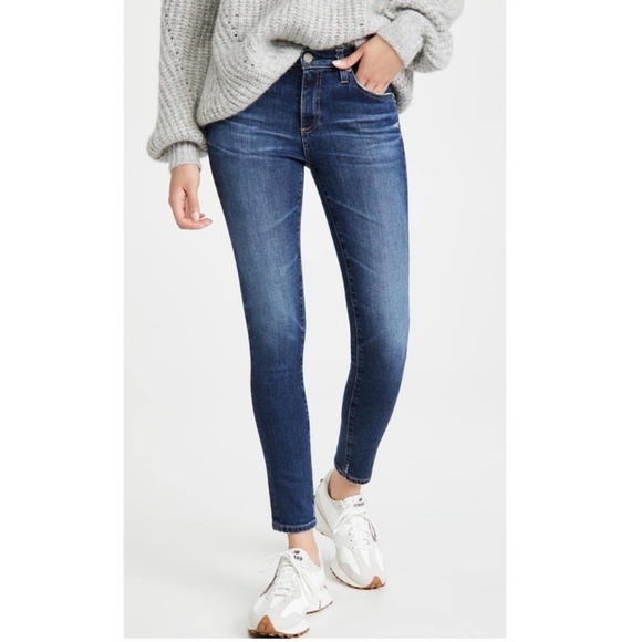 AG Adriano Goldschmeid The Legging Ankle Jeans Womens Skinny Stretch Mid Rise 24 - Picture 1 of 15